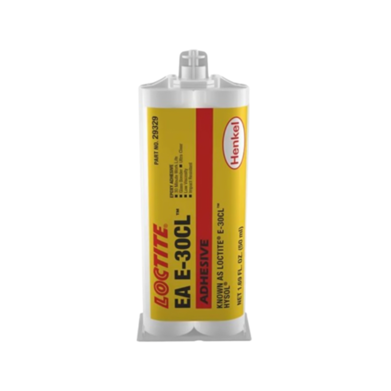 Loctite EA E-30CL Epoxy Adhesive, Low Viscosity, Ultra-Clear 2-Part Bond, for Potting, Bonding, Laminating, Bonds Glass, Metal, Plastics