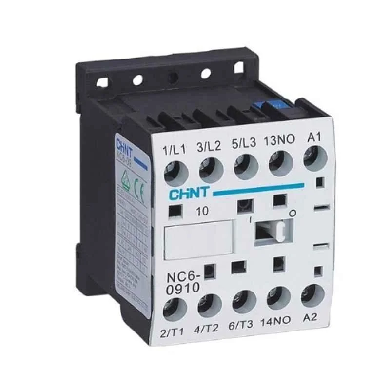Chint NC6-0601 6A 3P 3NO 400V Mini Contactor, 247355
