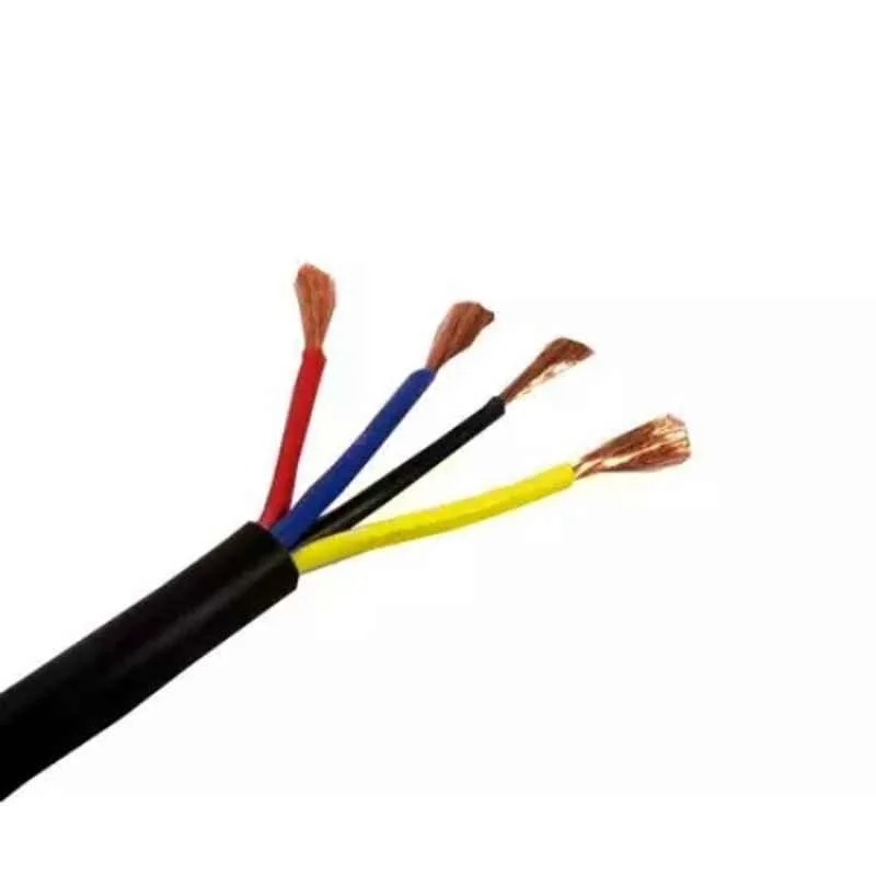 Polycab 4 Sqmm 4 Core Industrial Braided Cable, Length: 100 m