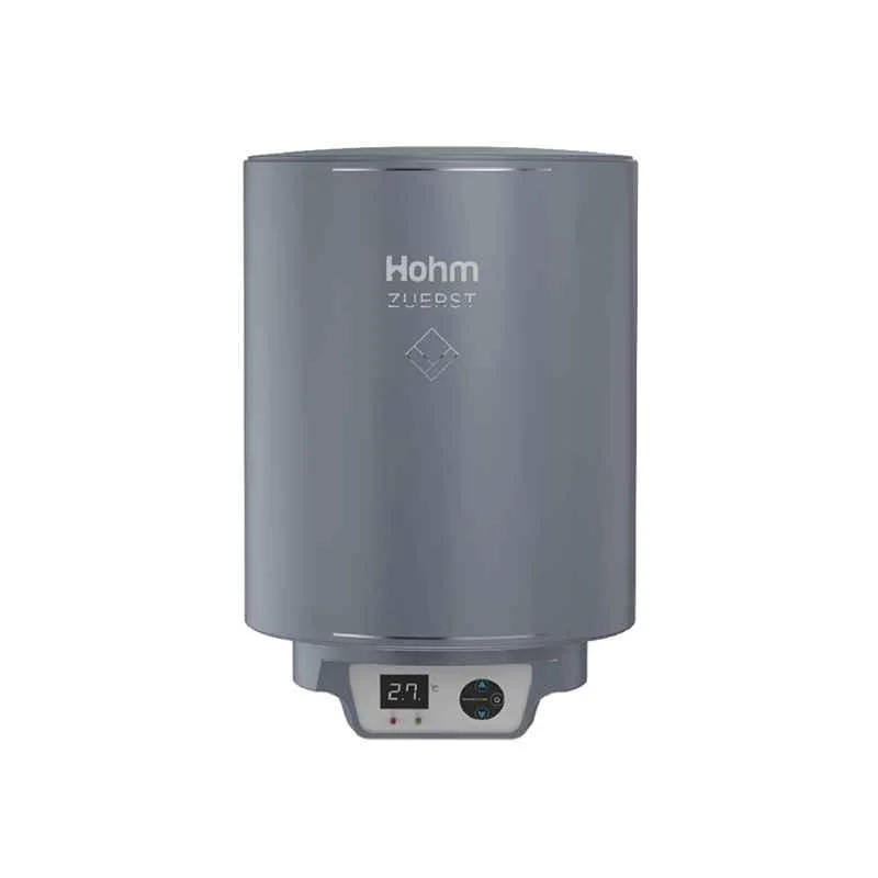Polycab Hohm Zuerst 15 Litre 2kW Grey Storage Water Heater, HWHSVMB015M