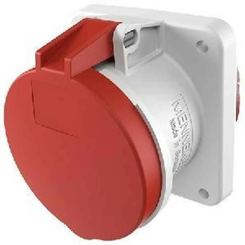 Mennekes 1252 X-CONTACT 63 A Panel Mounted Receptacle 5p 400V