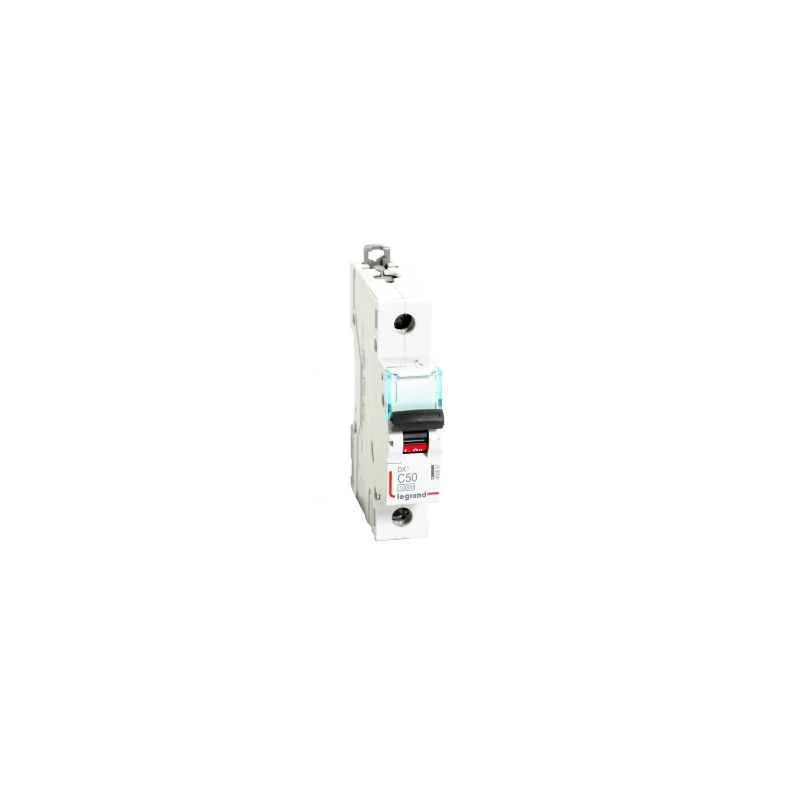 Legrand DX鲁 50A C-Curve Single Pole MCB, 4085 97, Breaking Capacity: 10 kA