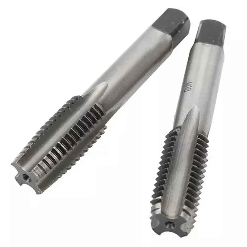 Dolphin 2 Pcs M12x1/1.25/1.5 6H HSS M35 Grade Straight Hand Tap Set