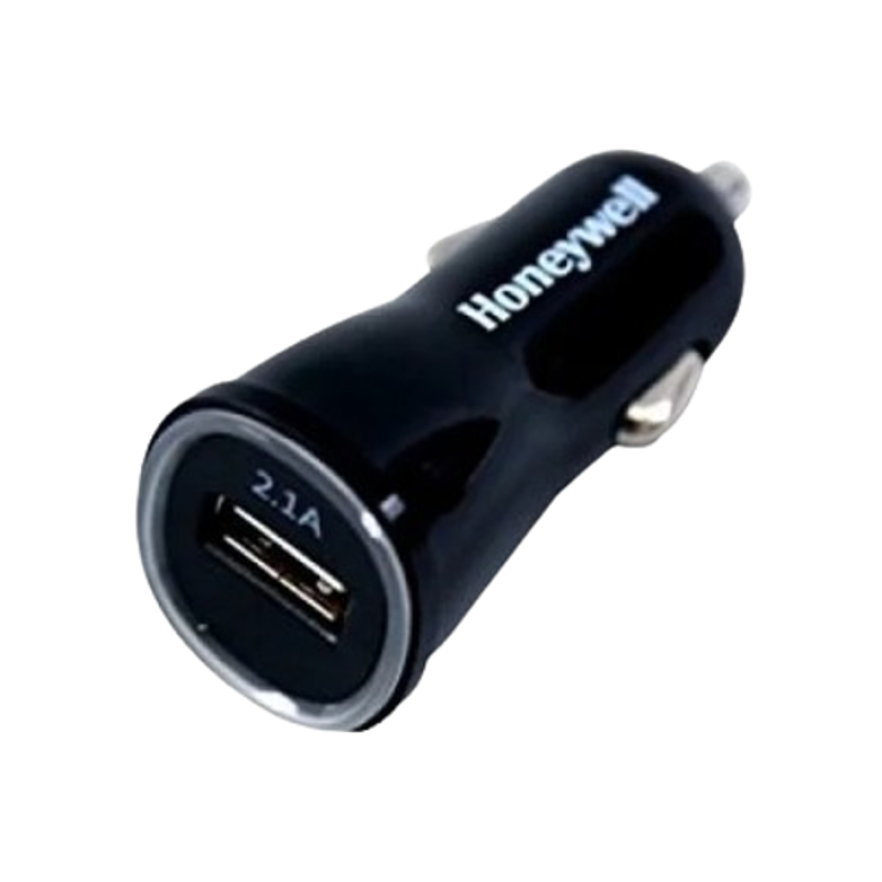Honeywell 2.1A USB Black Micro CLA Car Charger without Cable, HC000002/CHG/CLA/BLK/2.1A/1U