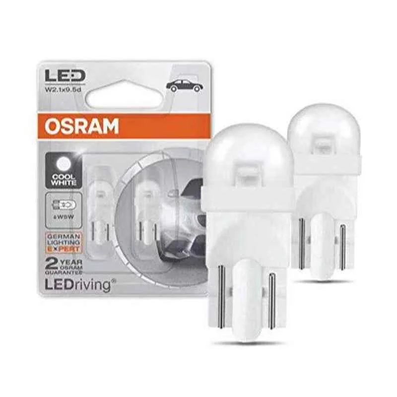 Osram LED White Led Car Lighting Parking Bulb (Pack of 2)