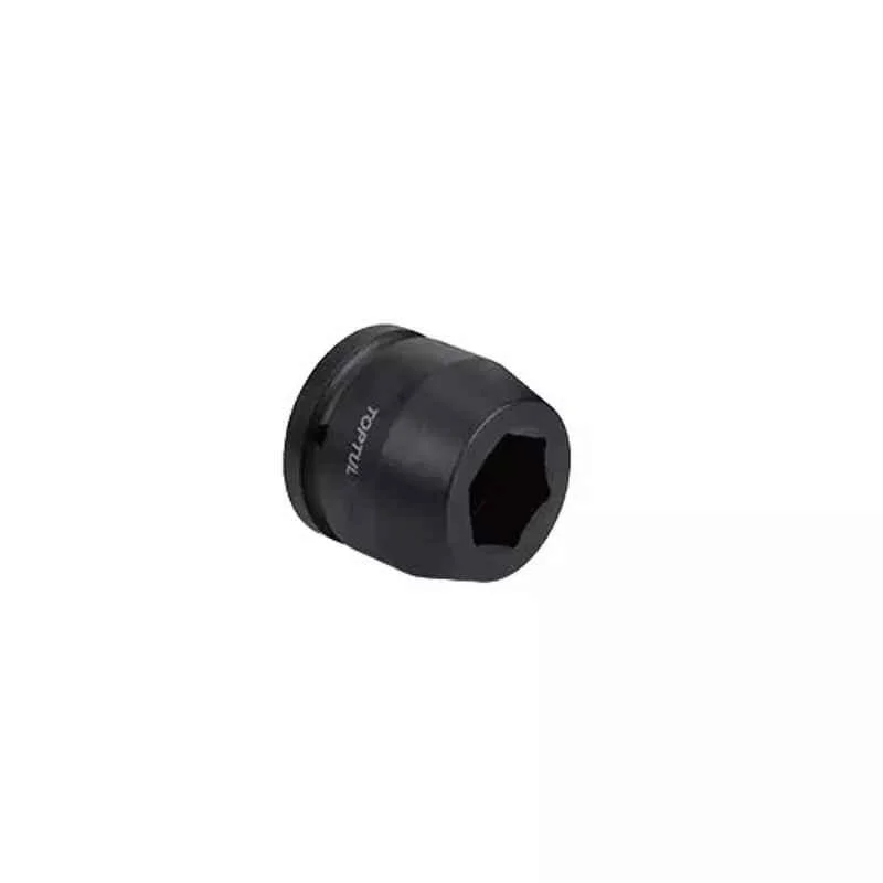 Topul 1-1/2 inch 41x80mm Square Drive 6PT Flank Impact Socket Metric, KABA4841 (Pack of 2)