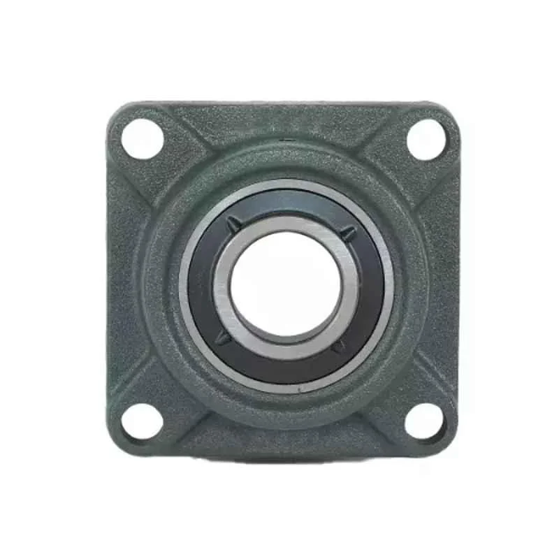 NTN 75x220x114mm Cast Iron 4-Bolt Square Flanged Unit UKF217D1