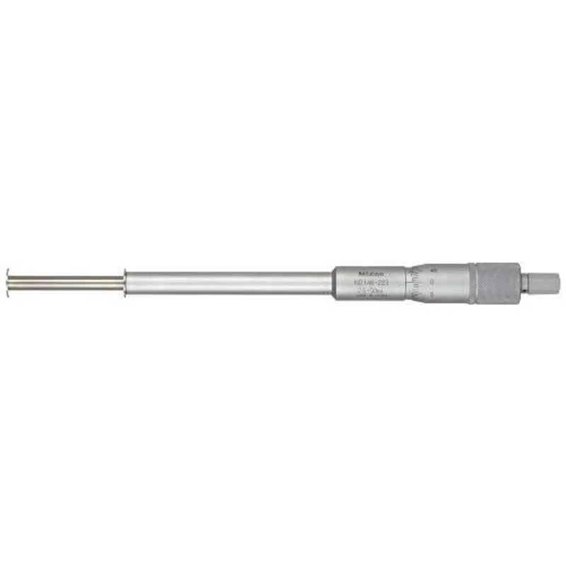 Mitutoyo 25-50mm Ratchet Stop Non-Rotating Spindle Groove Micrometer, 146-223