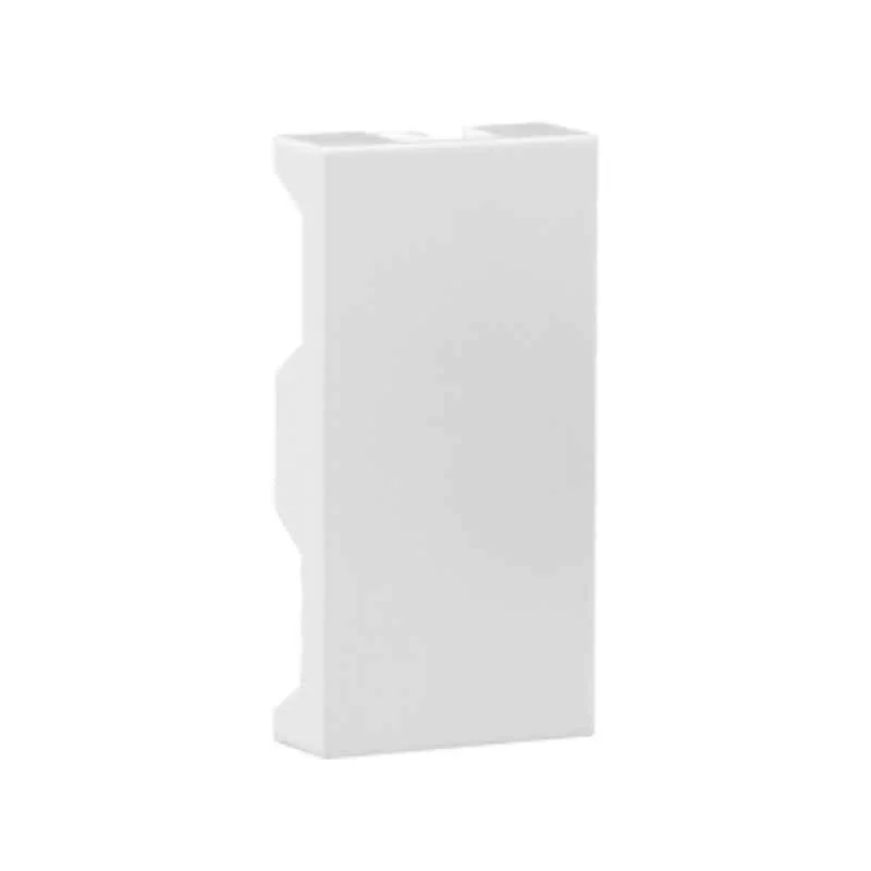 Legrand Allzy 22.5x45mm 1 Module Polycarbonate White Blanking Plate, 681169