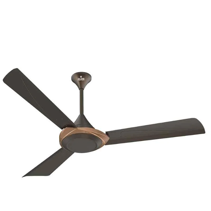 Polycab Superb 75W Jaco Bean Brown High Speed Energy Saving Anti Rust 3 Blade Ceiling Fan, Sweep: 1200 mm