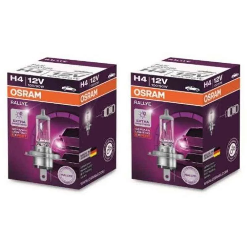 Osram 2 Pcs 100/90w 5x2.5x6cm Car Lighting Head Light Bulb Set