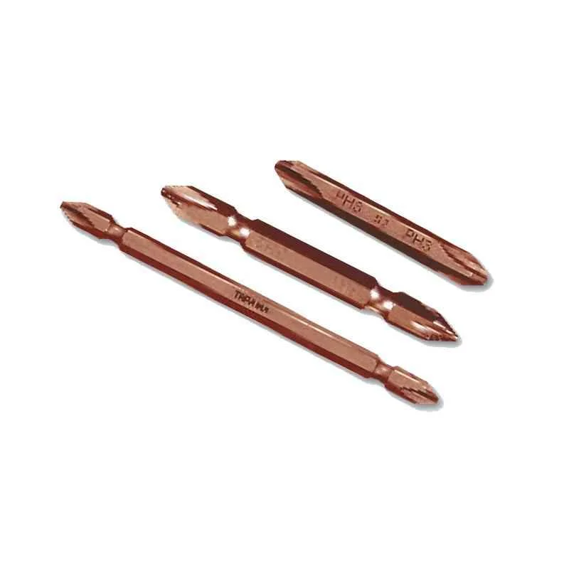 Taparia PH1xPH2 Philips Double Head Screw Driver Bit, SBPP 6512 , Length: 65 mm (Pack of 100)