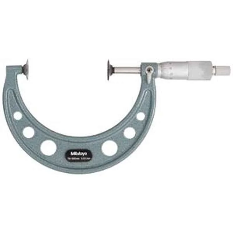Mitutoyo 75-100mm Disc Micrometer 123-104