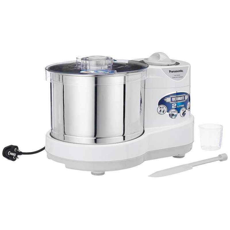 Panasonic 2 Litre 240W White Wet Grinder, MK-SW200