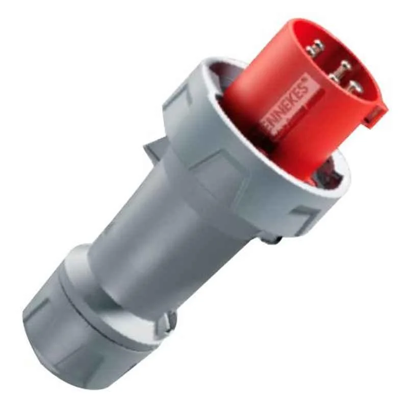 Mennekes 125A 4P 400V PowerTop Plus Plug, 3374