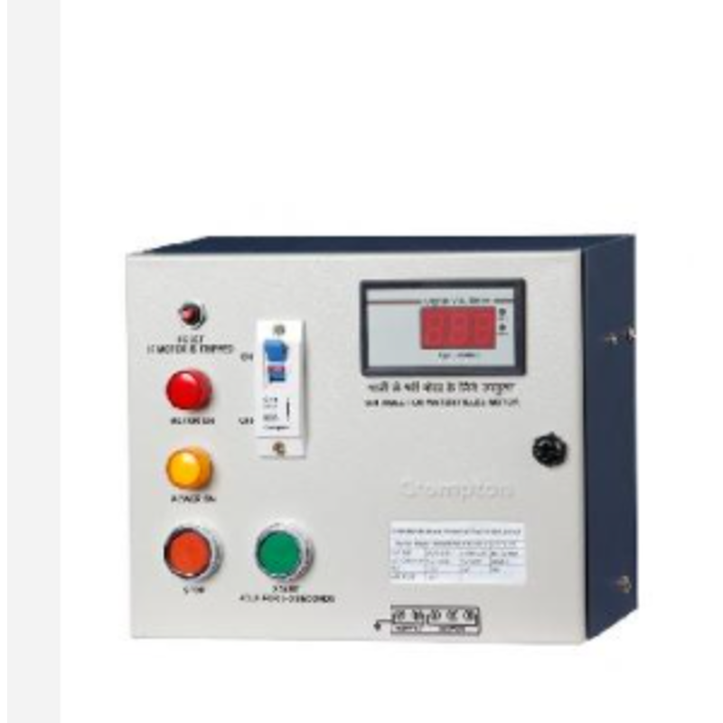 Crompton 0.5HP Digital Control Panel for Oil Filled Submersible Pump, CODCP0.5-ZM
