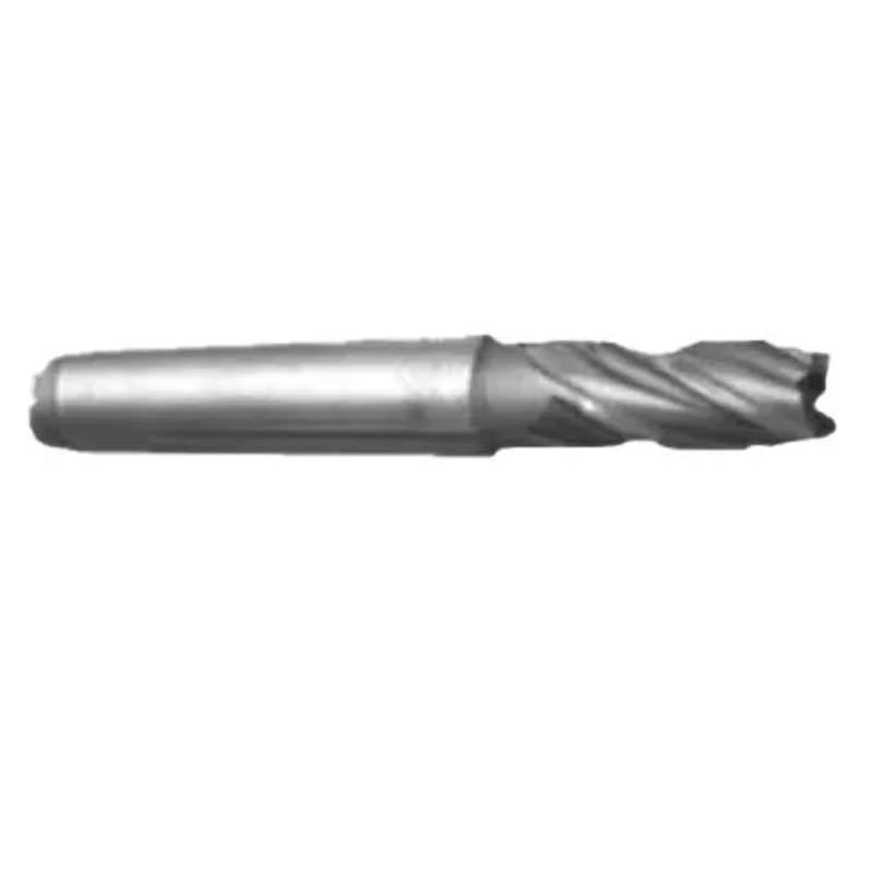 Indian Tools 7mm 86mm Tapped End HSS Taper Shank End Mill