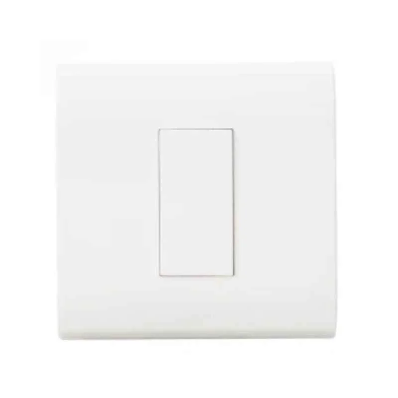 Legrand Myrius 1 Module White Cover Plate, 6732 11