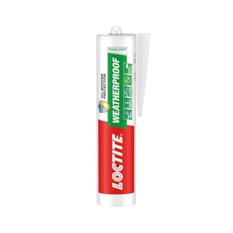 Loctite 280ml Transparent Weatherproof Sealant