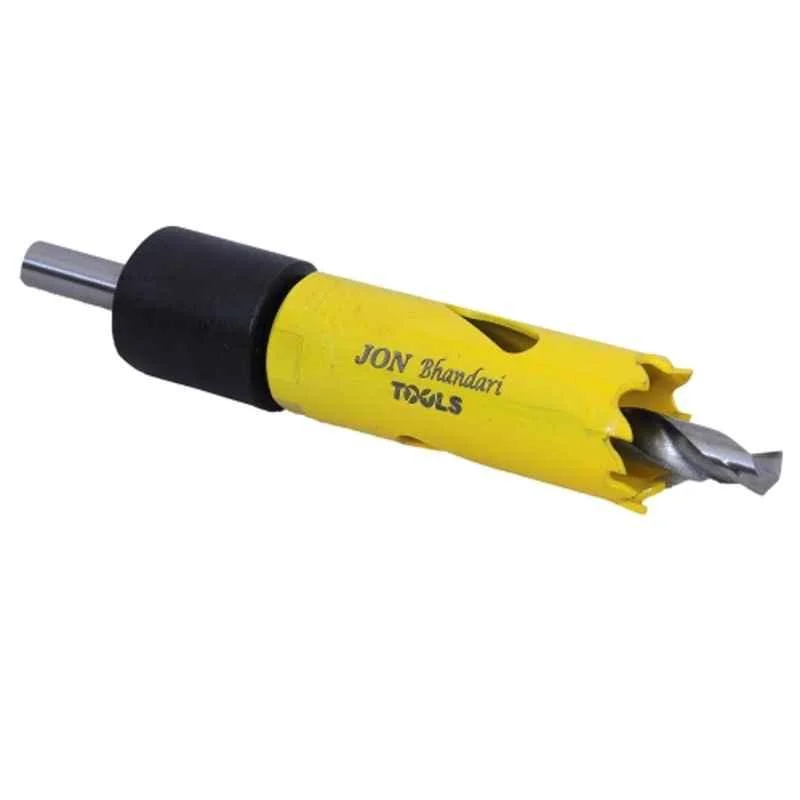 Jon Bhandari 19mm High Speed Steel Black & Yellow Bi-Metal Hole Saw, M-013_2