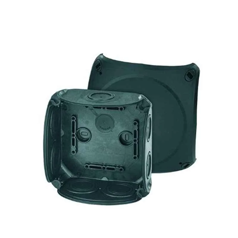 Hensel 2.5-6 Sqmm Cable Junction Box, Dimension: 130x130x77 mm, DK0600B (Pack of 5)