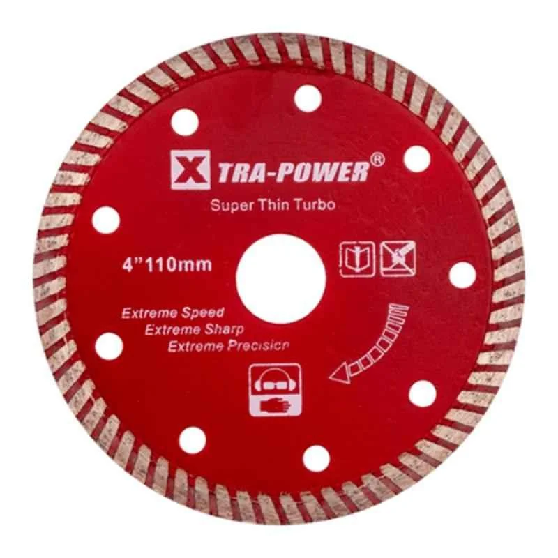Xtra Power Super Thin Turbo 4 inch Diamond Saw Blade