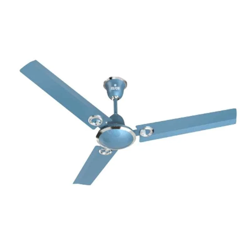 Polycab Elanza 75W 400rpm Pearl Blue Premium Ceiling Fan, FCEPRST009M, Sweep: 1200 mm