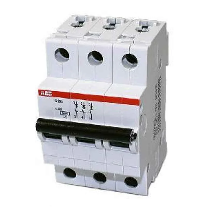 ABB 40A C Curve Triple Pole Miniature Circuit Breakers, SH203M-C 40