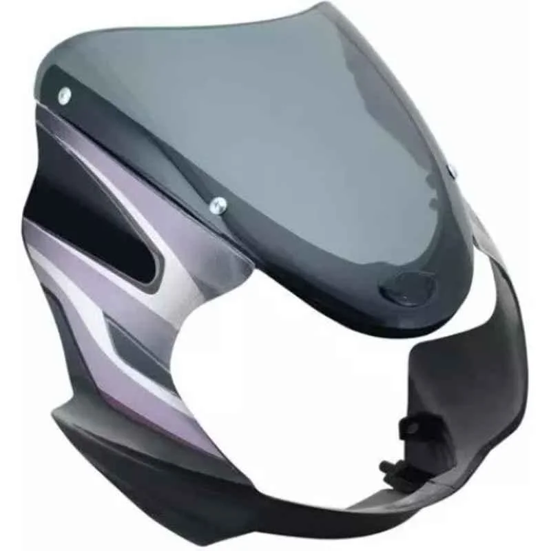Ultra Visor for Discover 125 Cc Om Black Purple, ULT-4AFSHU