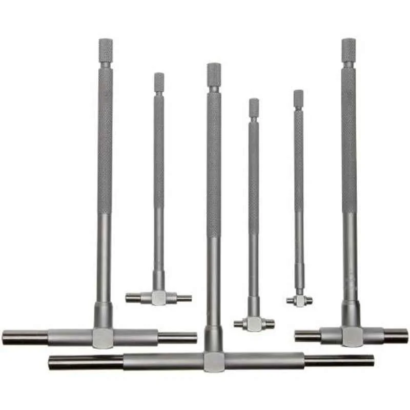 Mitutoyo 8-150mm 6 Pcs Telescoping Gauge Set, 155-905