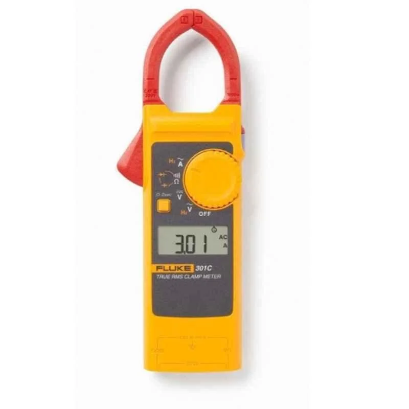 Fluke 301C 60-1000A 600V Digital Clamp Meter