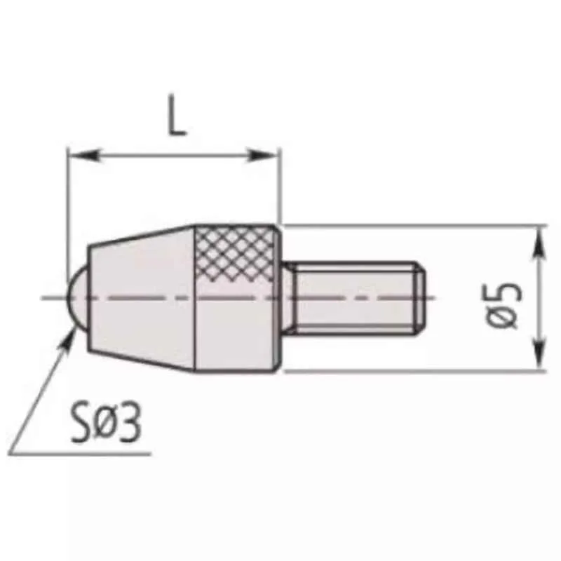 Mitutoyo 21AAA255 Needle Files