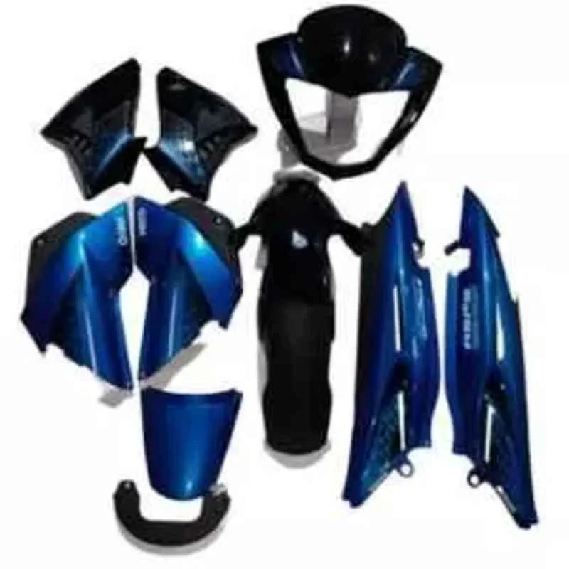 Ultra Black & Tacno Blue Full Body Kit for Hero Glamour Type 7 Ui63, ULT-HTDKZX