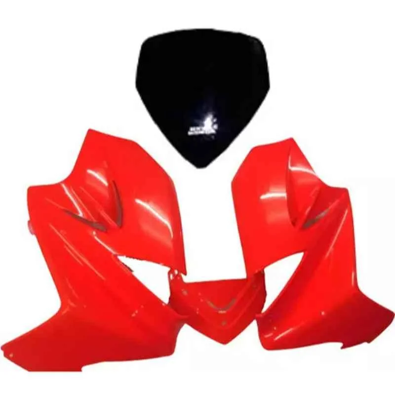 Ultra Headlight Visor for Karizma Red Uf182B, ULT-5O7VE0