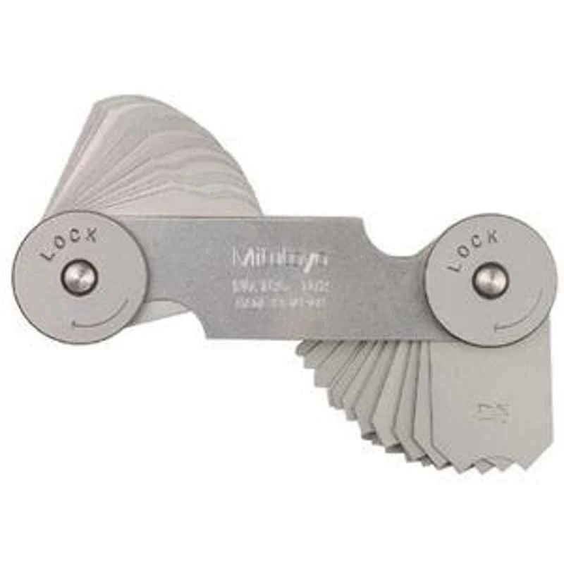 Mitutoyo 1-7mm Radius Gauge, 186-105