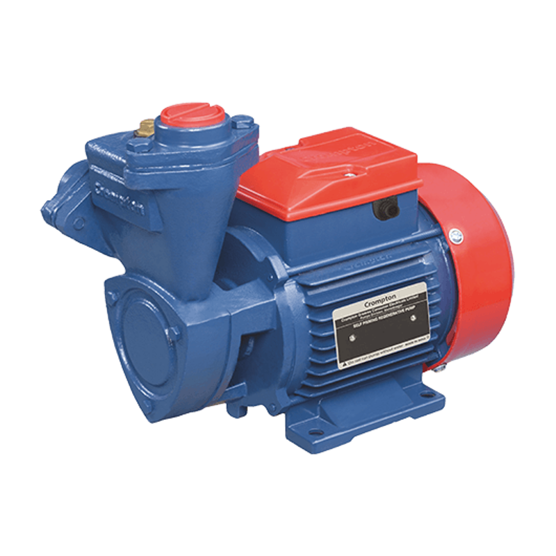 Crompton Mini Chrome II 0.5HP Single Phase Self Priming Water Pump
