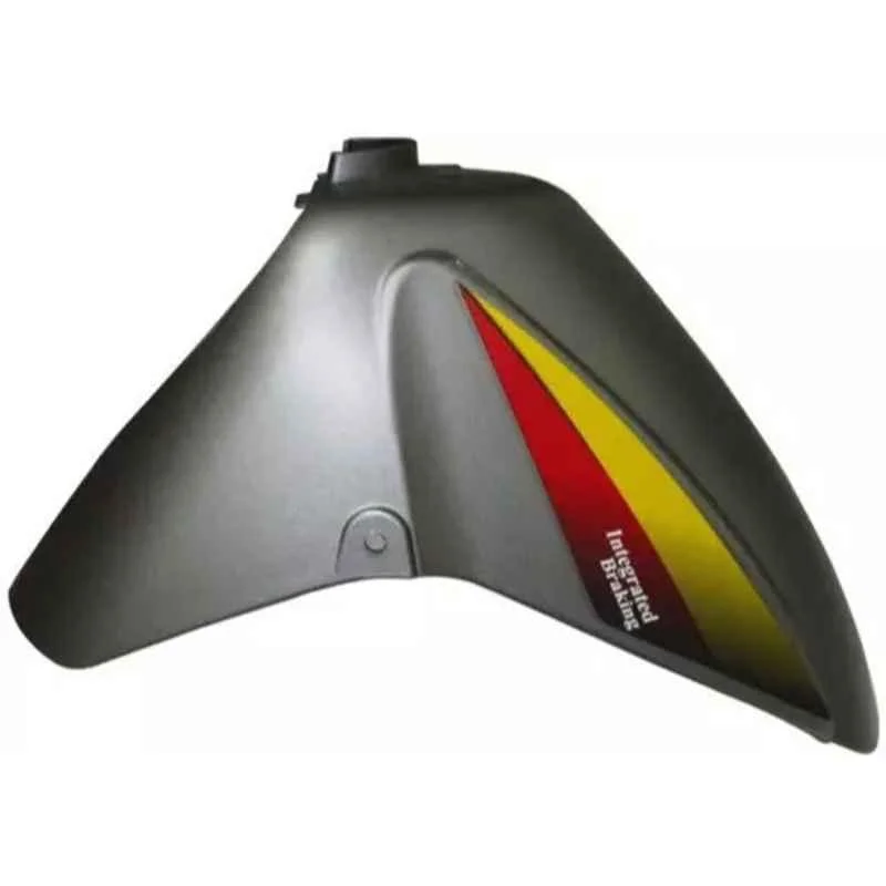 Ultra Front Mud Guard for H- Pleasure Silver, ULT-LMH23C