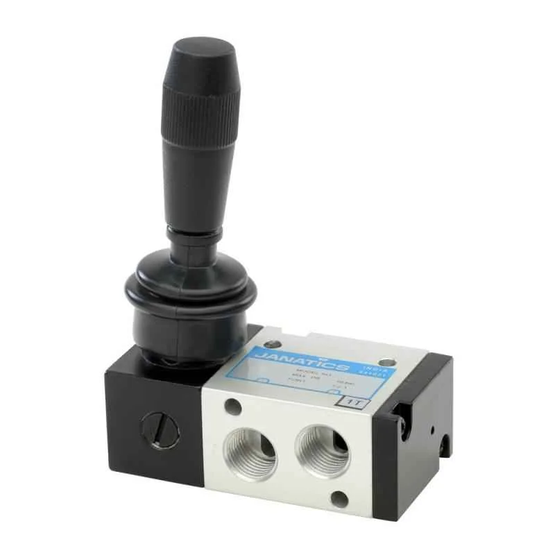 Janatics 3/2 Type G1/4 Hand Lever Spring Return Valve, DS245HR61