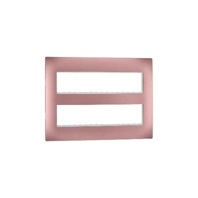 Legrand Lyncus 16 Module Polycarbonate Matt Alu SunSet Plate with Support Frame, 677576