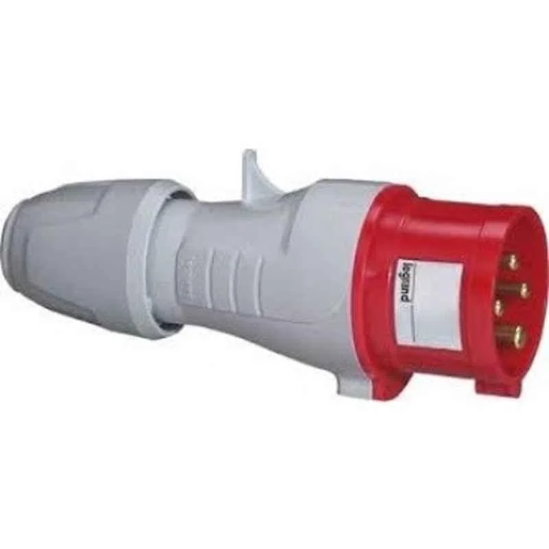 Legrand P17 Tempra Pro 16A 2P+E Low Voltage Straight Plug, 5551 24