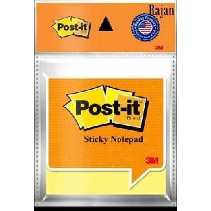 3M Post-it 76x126mm Yellow Sticky Notes