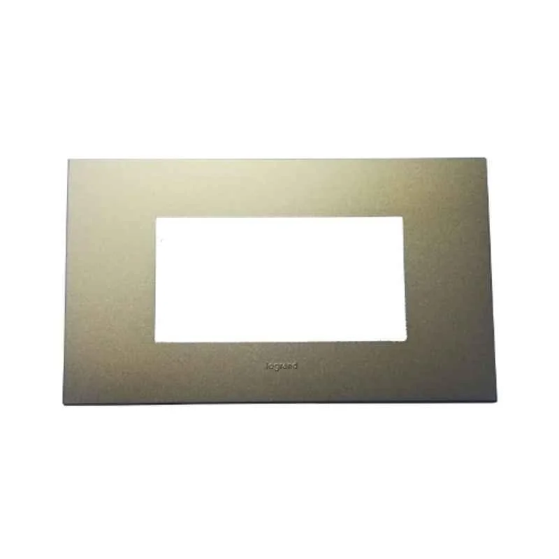 Legrand Arteor 12 Module Dark Bronze Cover Plate with Overmoulded Frame, 5758 40