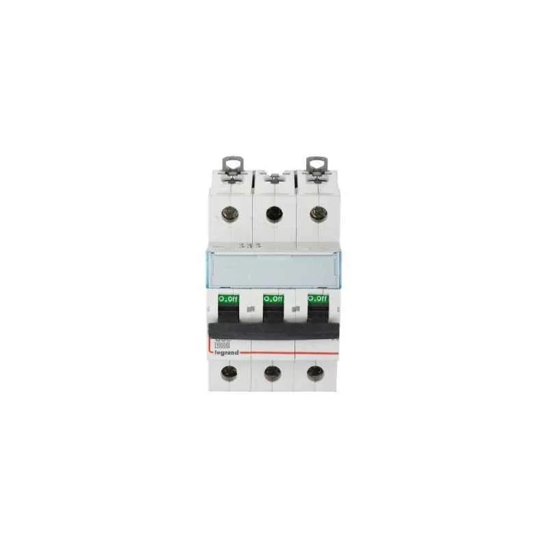 Legrand DX鲁 0.5A D-Curve Three Pole MCB, 4087 52, Breaking Capacity: 10 kA