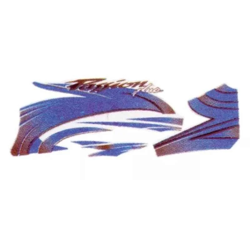 Ultra Sticker & Decal For H. H. Passion Plus A/W Black Blue