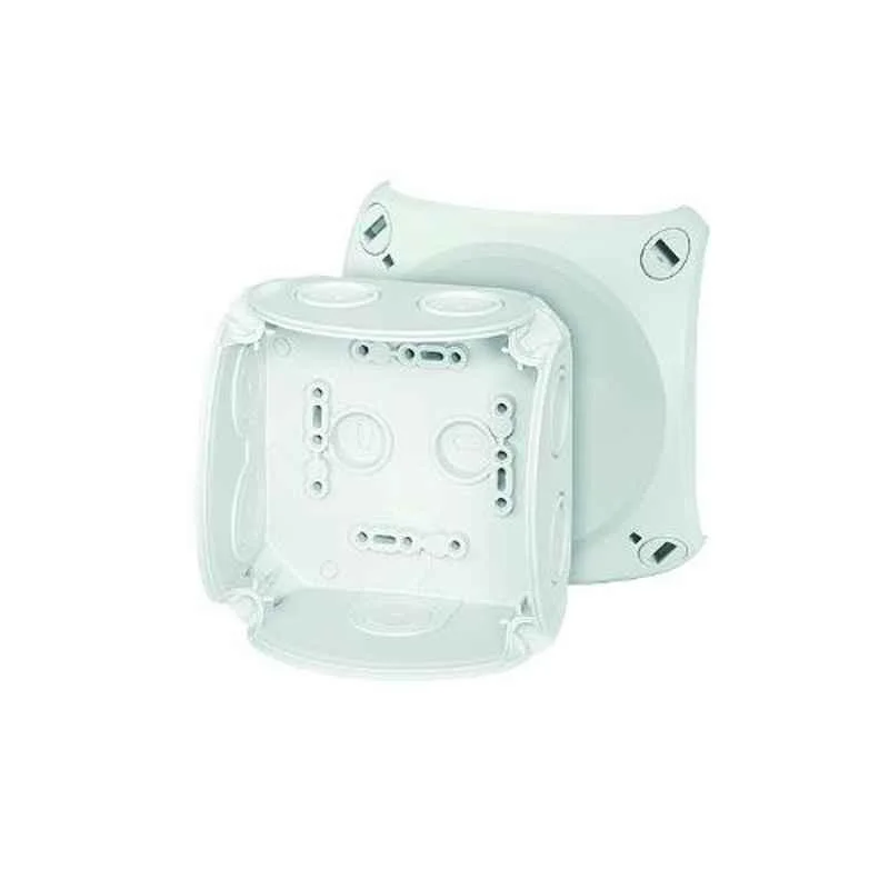 Hensel 1.5-4 Sqmm Cable Junction Box, Dimension: 104x104x70 mm, DK0400G (Pack of 5)