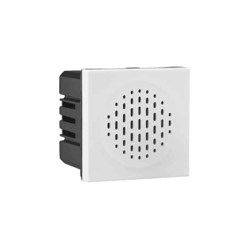 Legrand Allzy 65dB 2 Module White Electronic Bell, 681145