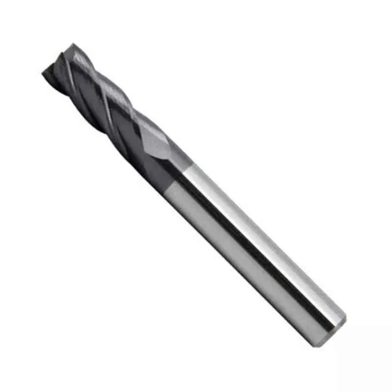 Dolphin 10mm Solid Carbide Flat End Mill, Overall Length: 200 mm