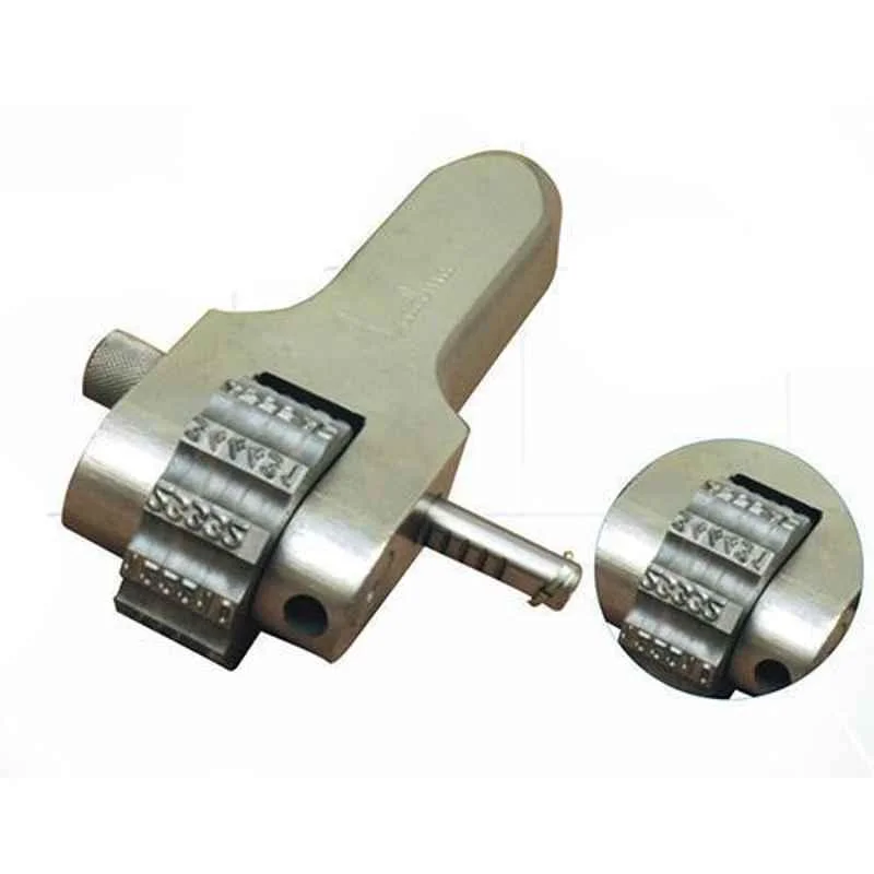 Bradma 3mm 9 Wheels Rotary Hand Numerator, 9RTN3