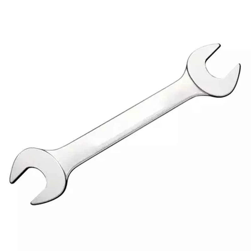 Kendo EBR6000014 6x7mm CrV Silver Chrome Double Open End Spanner