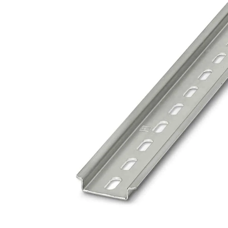 Phoenix Contact NS 35/7,5 PERF 2000mm Steel DIN Rail Perforated, 801733